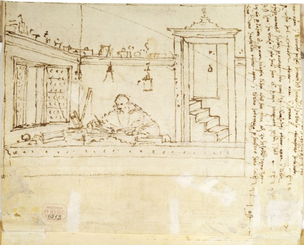 'A Philosopher with a Pen in his Hand', 1502-1505. Artist: Vittore Carpaccio