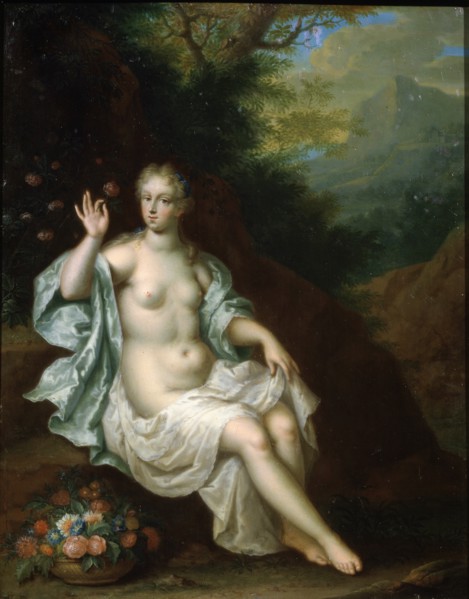 'Flora', Dutch painting of 17th century. Artist: Pieter Borm
