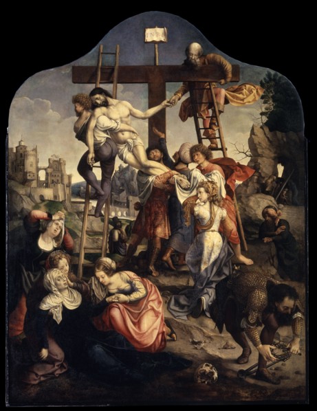 'The Descent from the Cross', c1520.  Artist: Jan Gossaert