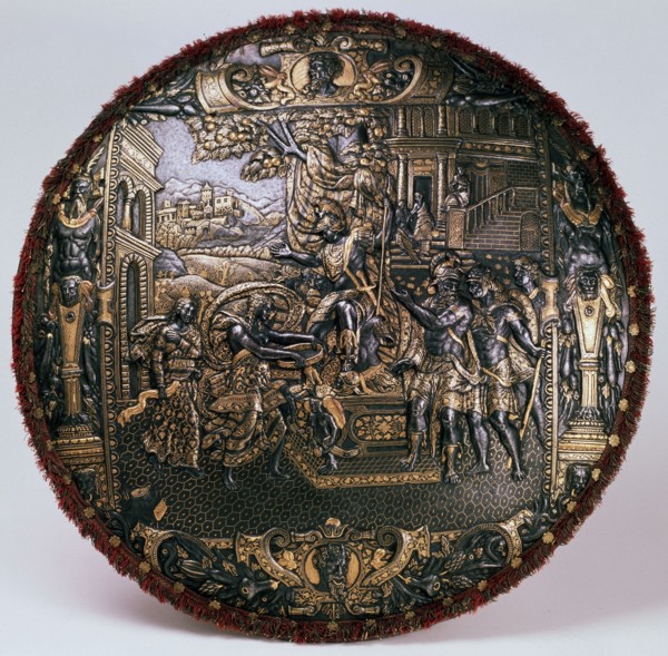 'Parade shield', c1580.  Artist: Lucio Piccinino