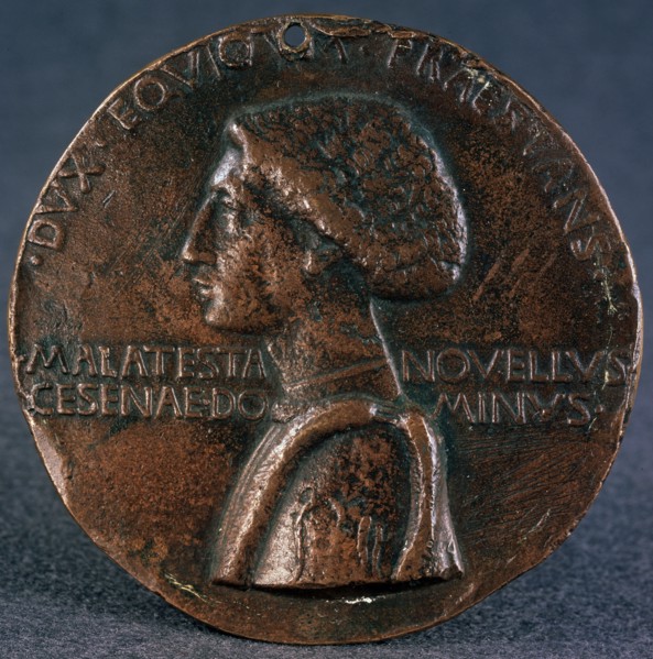 'Medail to the glory of Sigismondo Pandolfo Malatesta' (Obverse), 1446.  Artist: Matteo di Andrea de Pasti