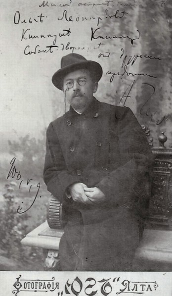 Anton Chekhov, Russian author, 1899. Artist: Pyotr Petrovich Pavlov