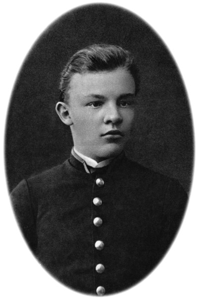 Vladimir Ulyanov (Lenin) as a grammar school pupil, Simbirsk, Russia, 1879. Artist: Unknown