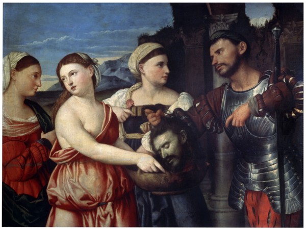 'Salome', 16th century. Artist: Bernardino Licinio