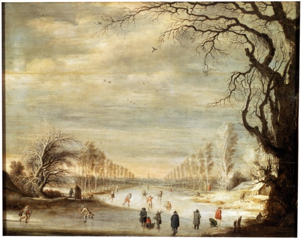 'Winter Landscape', 17th century.  Artist: Gysbrecht Leytens