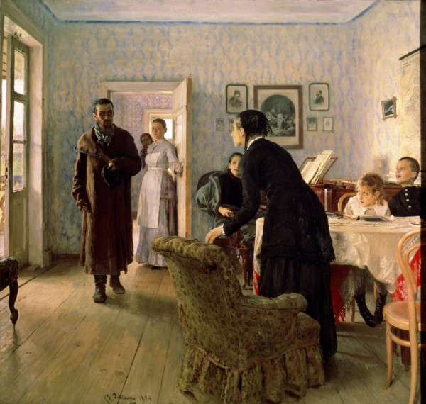 'Unexpected Return', c1884-c1888. Artist: Il'ya Repin