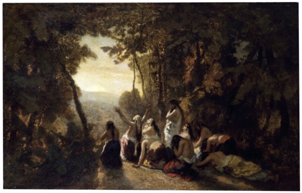 'The Lament of Jephthah's Daughter', 1846.  Artist: Narcisse Virgile Diaz de la Pena