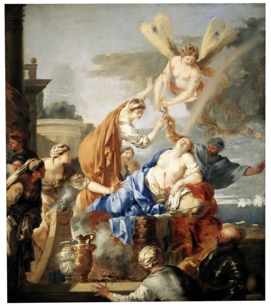 'The Death of Dido', c1637-c1640. Artist: Sébastien Bourdon