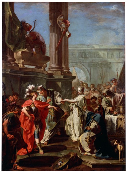 'The Sacrifice of Polyxena', 1730s. Artist: Giovanni Battista Pittoni the Younger