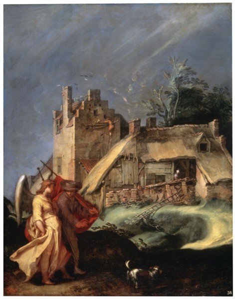 'Landscape with Tobias and the Angel', c1610-c1615. Artist: Abraham Bloemaert