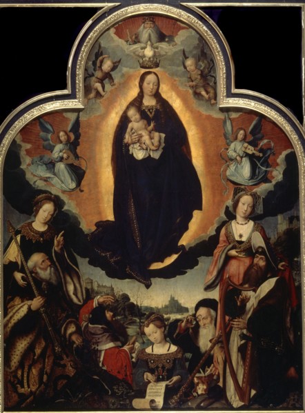 'The Glorification of the Virgin', 1524.  Artist: Jan Provoost