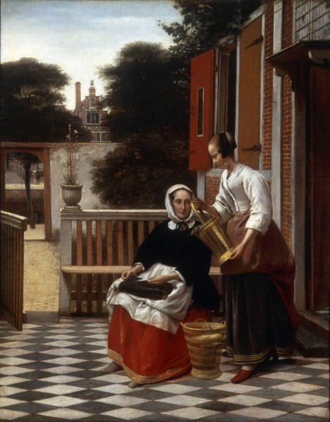'A Mistress and Her Maid', 1660.  Artist: Pieter de Hooch