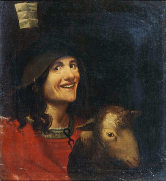Peasant with a Sheep'.