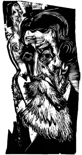 Portrait of Ludwig Schames, 1917.
