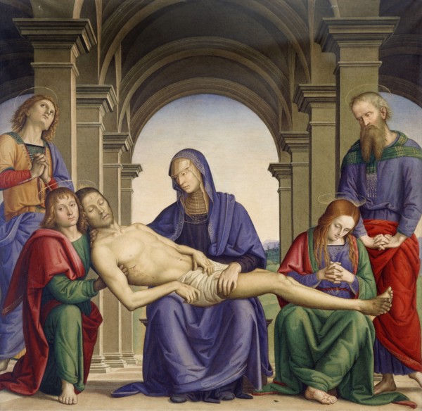 Pietà'.  Creator: Perugino (ca. 1450-1523).