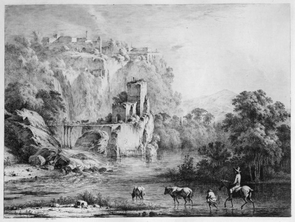 A Rider', 1800. Creator: Boissieu, Jean-Jacques, de (1736-1810).