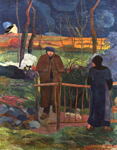Bonjour Monsieur Gauguin, 1889.  Creator: Gauguin, Paul Eugéne Henri (1848-1903).