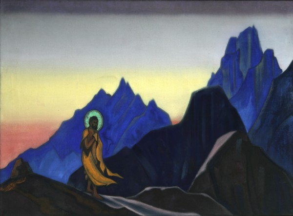 Bhagavan', 1943. Creator: Roerich, Nicholas (1874-1947).