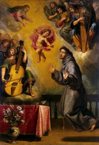 Vision of Saint Antony of Padua', 1631.  Creator: Carducho (Carducci), Vincente (ca. 1576-1638).