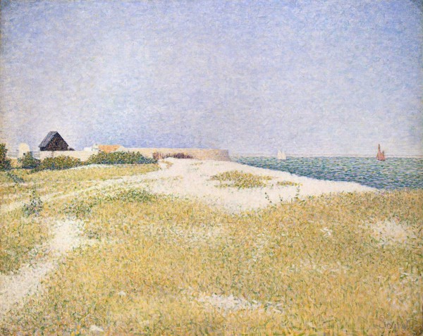 View of Fort Samson', 1885. Creator: Seurat, Georges Pierre (1859-1891).