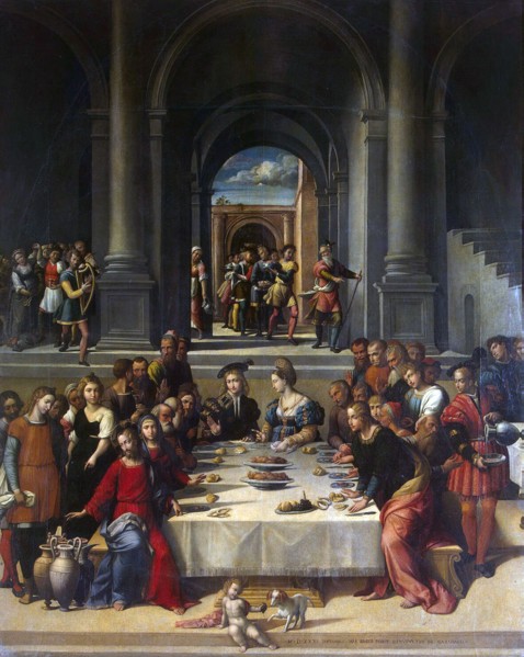 The Marriage at Cana', 1531. Creator: Garofalo, Benvenuto Tisi da (1481-1559).