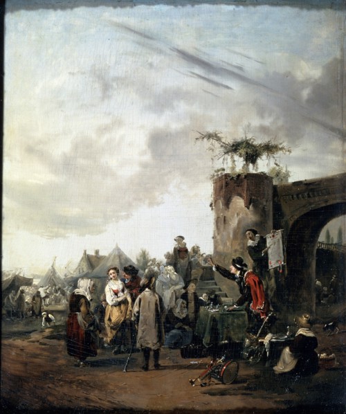 'A Charlatan', early 1780s.  Artist: Philibert Louis Debucourt