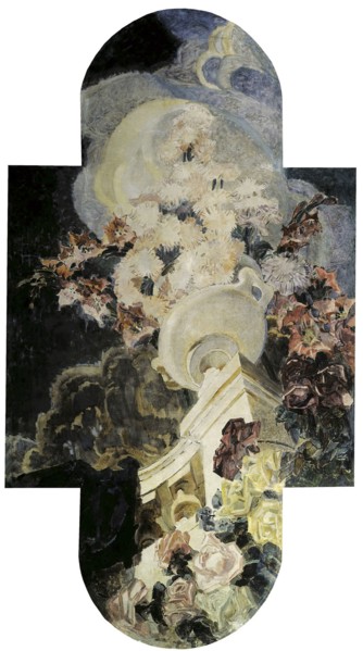 'Chrysanthemums', 1894.  Artist: Mikhail Vrubel