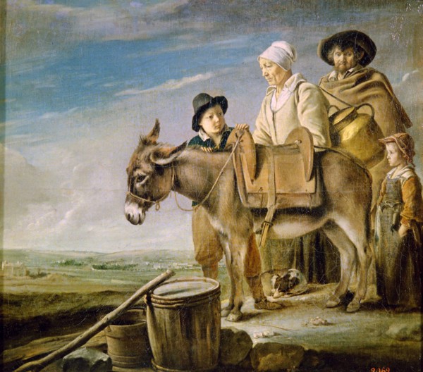 'The Milkmaid's Family', 1641.  Artist: Louis Le Nain