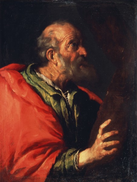 'Head of an Old Man' (the Apostle Peter?), 17th century. Artist: Bernardo Strozzi