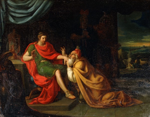 'Priam and Achilles', 17th century. Artist: Padovanino