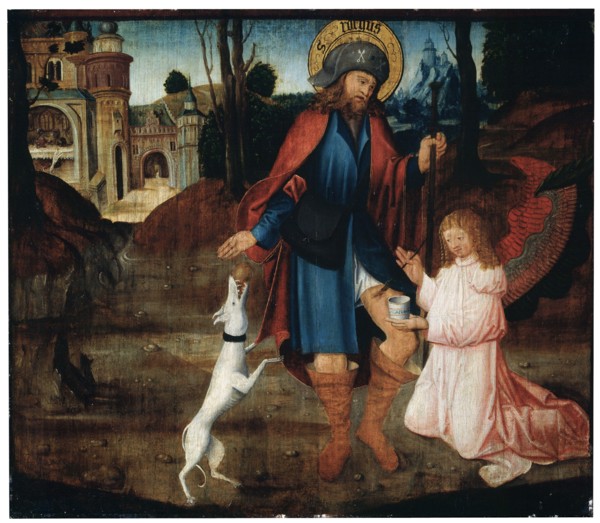 'The Healing of Saint Roch', late 15th century. Artist: German Master