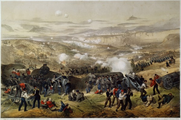 'The Battle of Inkerman on November 5, 1854', 1855.  Artist: Andrew Maclure