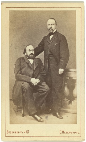 Konstantin Nikolayevich Leontyev and Mikhail Nikiforovich Katkov.
