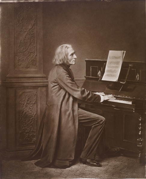 Portrait of the Composer Franz Liszt (1811-1886), 1880s.