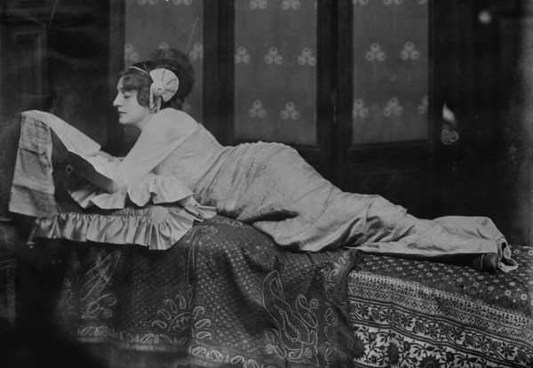 The actress Lydia Yavorskaya (1871-1921), 1913.