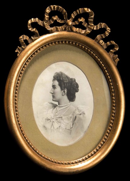 Portrait of Grand Duchess Militza Nikolaevna of Russia (1866-1951).