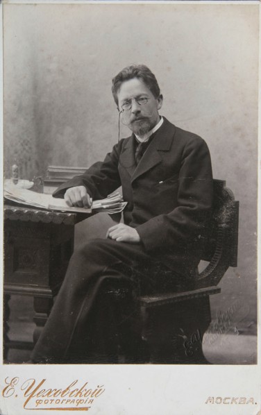 Portrait of the Author Anton Chekhov (1860?1904), 1905.