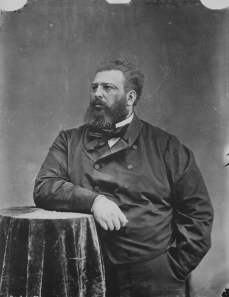 Portrait of the Composer Prince Juri Nikolayevich Golitsyn (1823-1872), ca 1860.