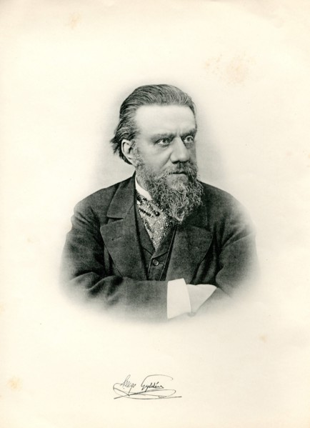 Portrait of astronomer Hugo Gylden (1841-1896), 1903.