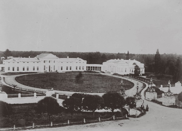 The Vlakhernskoye-Kuzminki estate of Prince Sergey Mikhaylovich Golitsyn, 1890s.