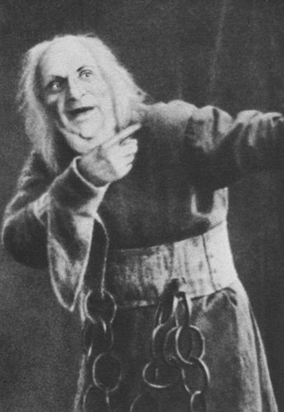 Ivan Yershov as Kashchey, 1918.