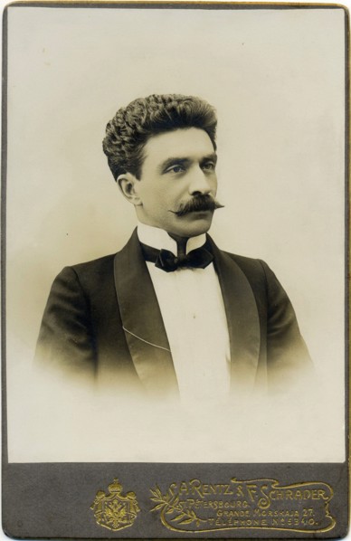 Ballet master Alexander Shiryaev (1867-1941), 1904.