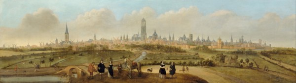View on the city of Utrecht, c. 1650-1660. Artist: Droochsloot, Jost Cornelisz (1586-1666)
