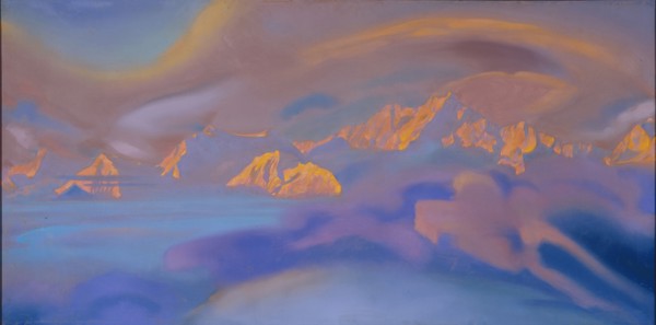 Kanchenjunga, 1938. Artist: Roerich, Nicholas (1874-1947)