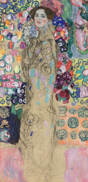Portrait of Ria Munk III, 1917. Artist: Klimt, Gustav (1862-1918)