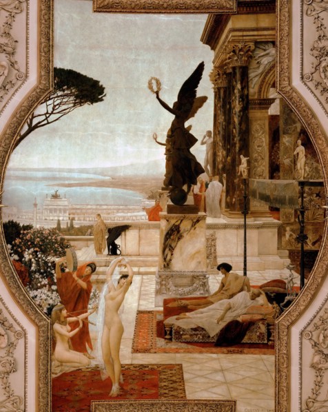 The Theatre in Taormina, 1884-1888. Artist: Klimt, Gustav (1862-1918)