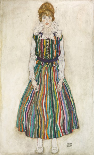 Portrait of Edith (the artist's wife), 1915. Artist: Schiele, Egon (1890?1918)