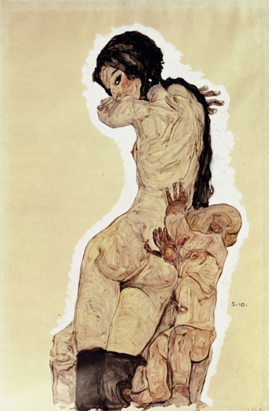 Mother and Child, 1910. Artist: Schiele, Egon (1890?1918)