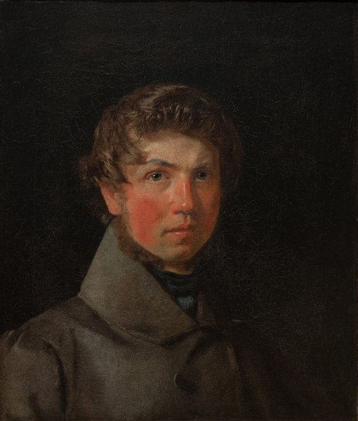 Self-Portrait, c.1833. Artist: Købke, Christen Schiellerup (1810-1848)