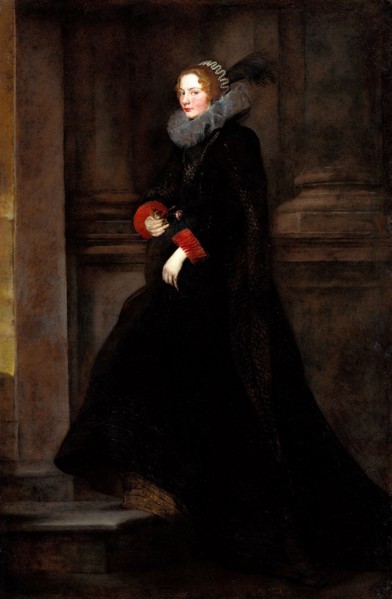 Portrait of Marchesa Geronima Spinola, ca 1624. Artist: Dyck, Sir Anthonis, van (1599-1641)